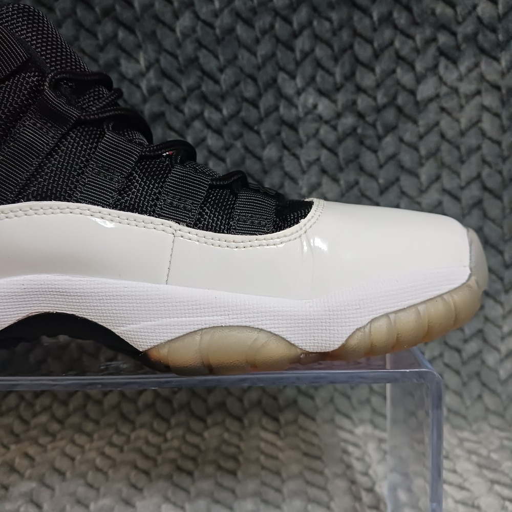 Air Jordan 11 Retro Low GS Basketball Sneakers Shoes White Black Size 5Y - Picture 12 of 16